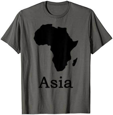 Humorous Combined-up Africa Asia T-Shirt